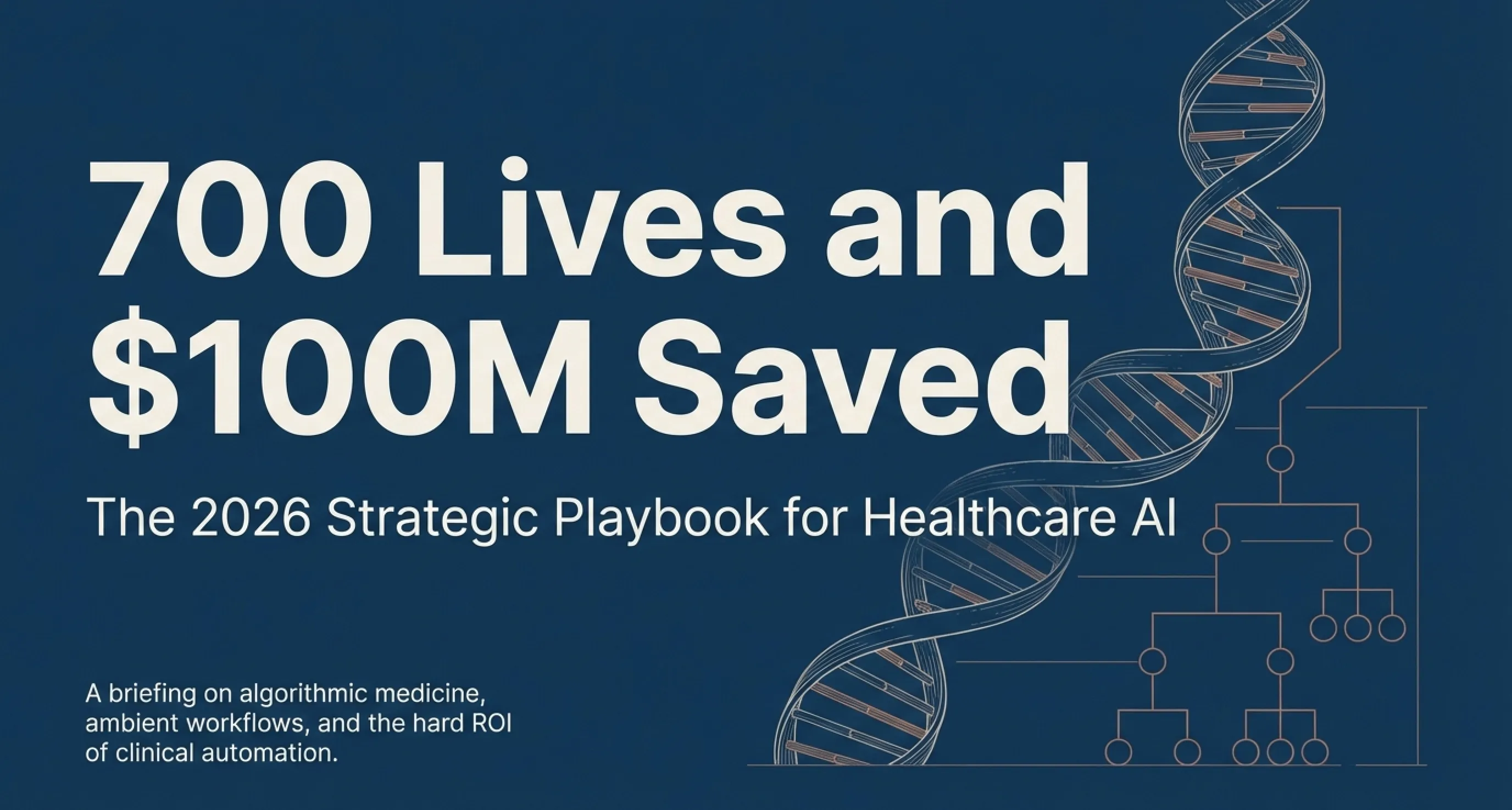 AI Solutions for Healthcare & Clinical Operations — Slide 1 of 20